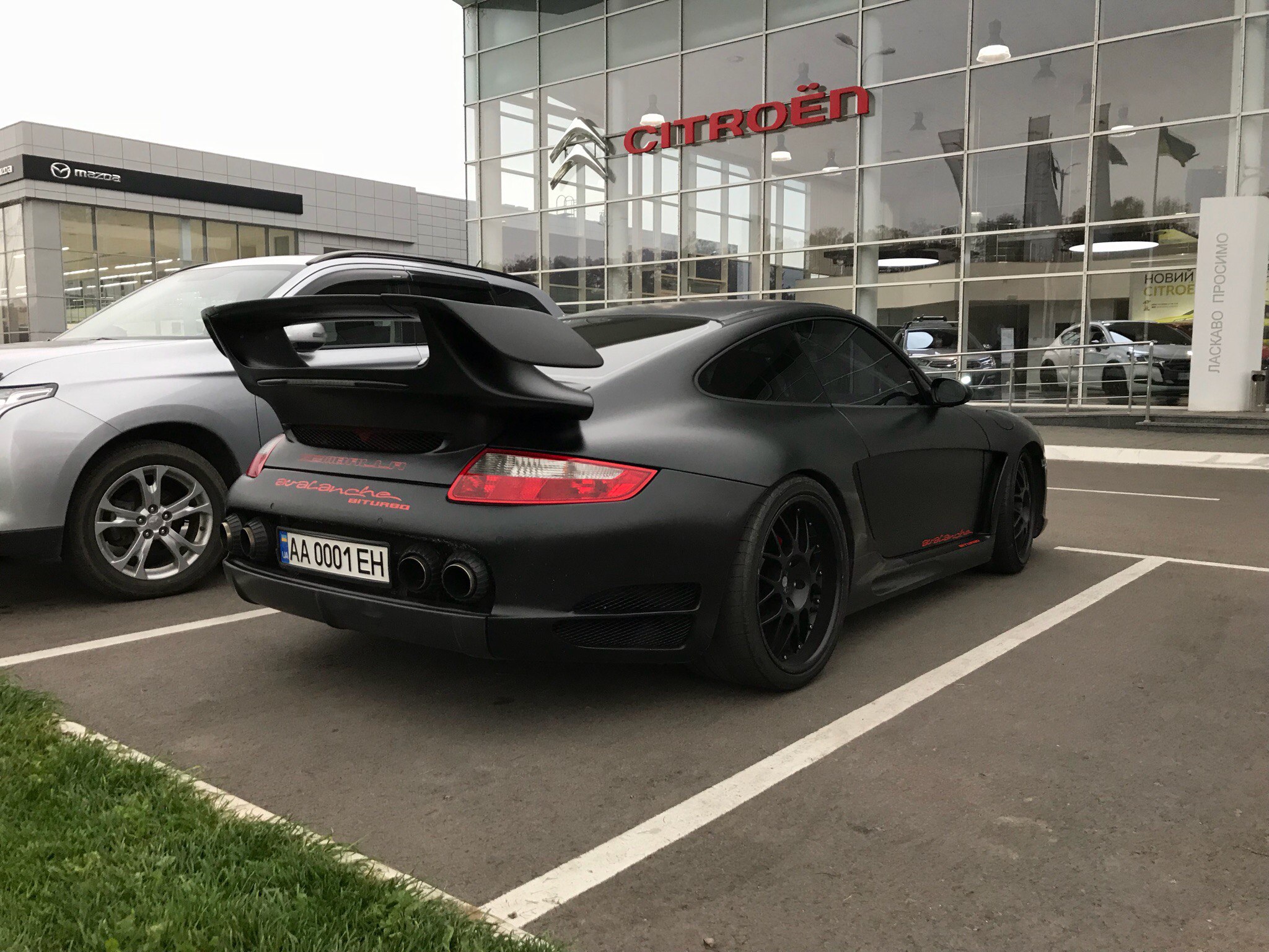 2008 Porsche 911 Turbo Gemballa Avalanche GTR 800 EVO-R